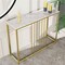1M-white Extra Long Sofa Table Narrow Hallway Console Table Slim Entryway Furniture